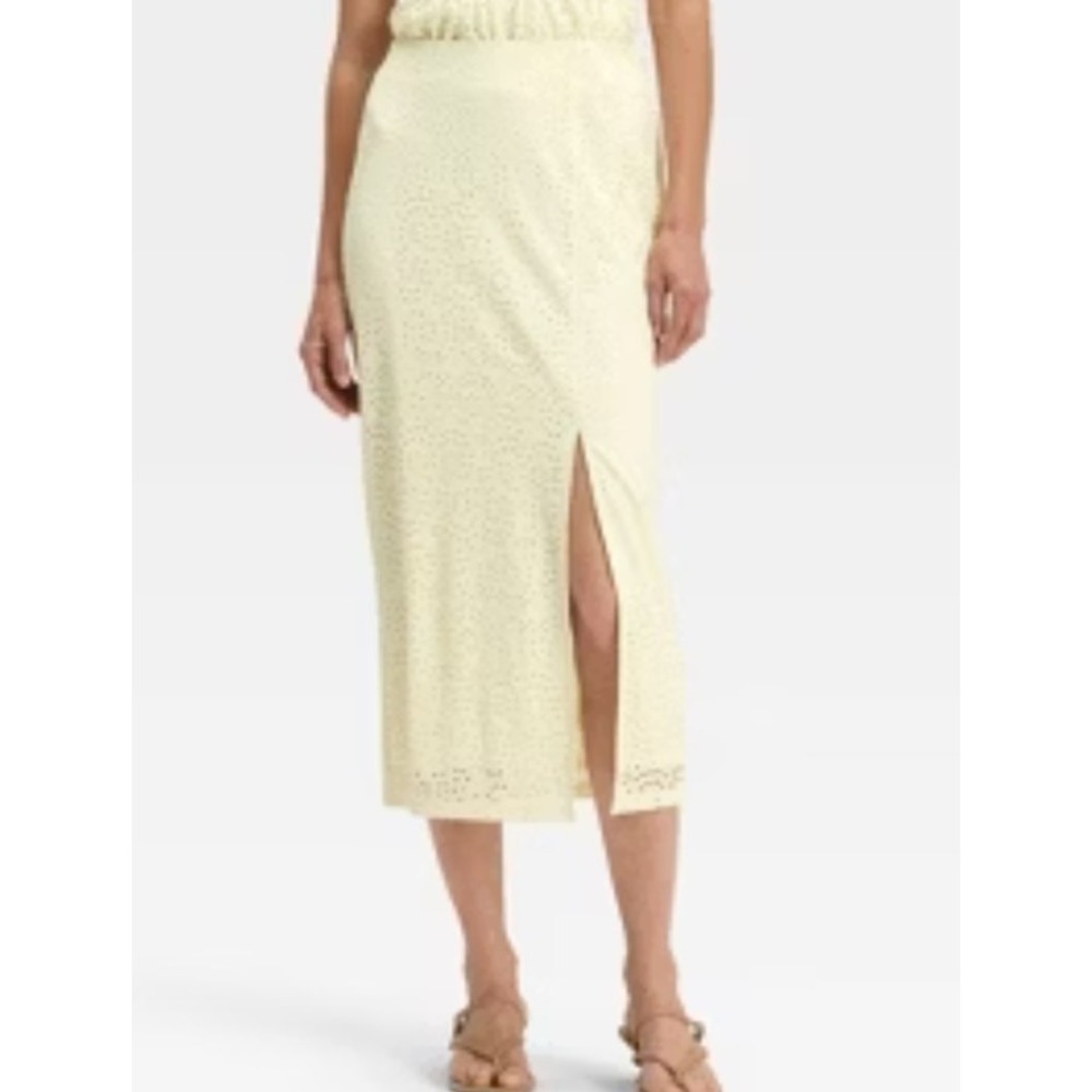 Women's A New Day Lace Column A-Line Skirt size 2